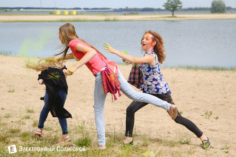 фестиваль красок Солигорск