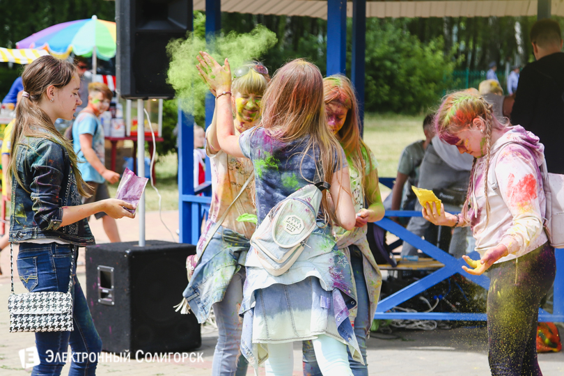 фестиваль красок Солигорск