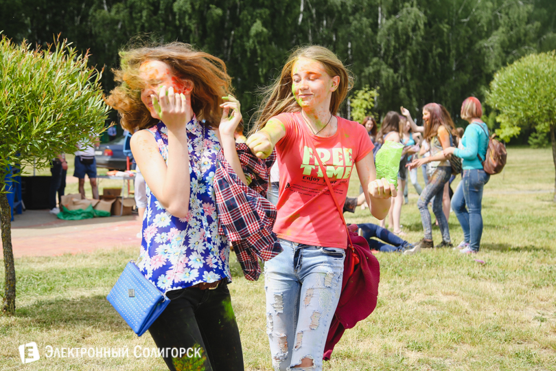 фестиваль красок Солигорск