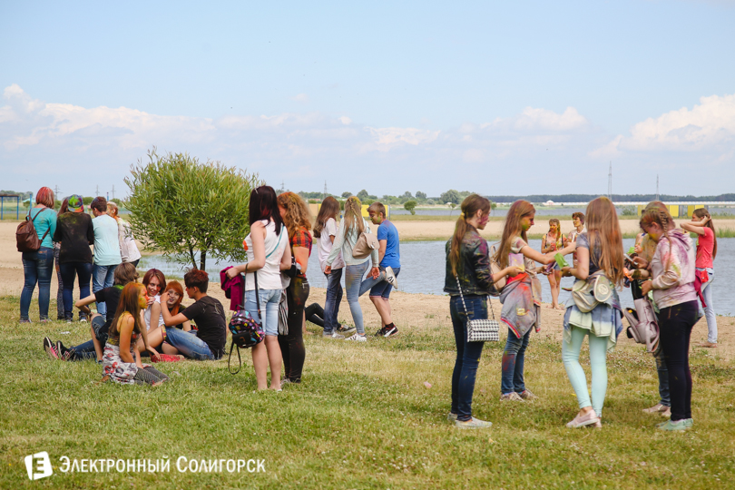 фестиваль красок Солигорск