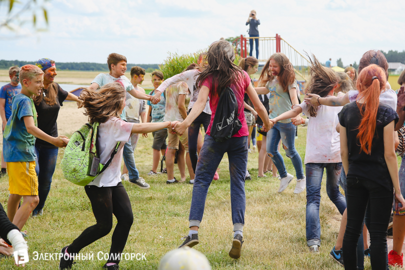 фестиваль красок Солигорск