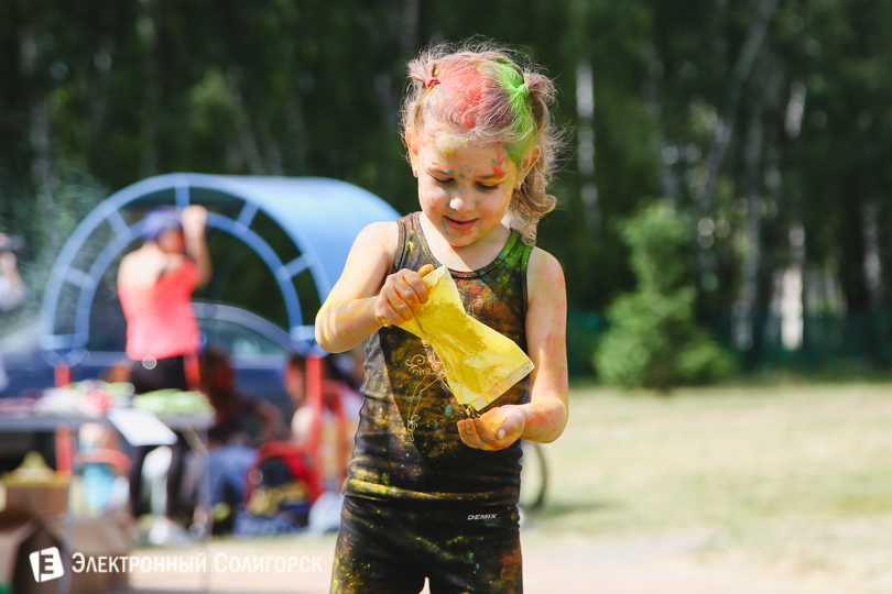 фестиваль красок Солигорск