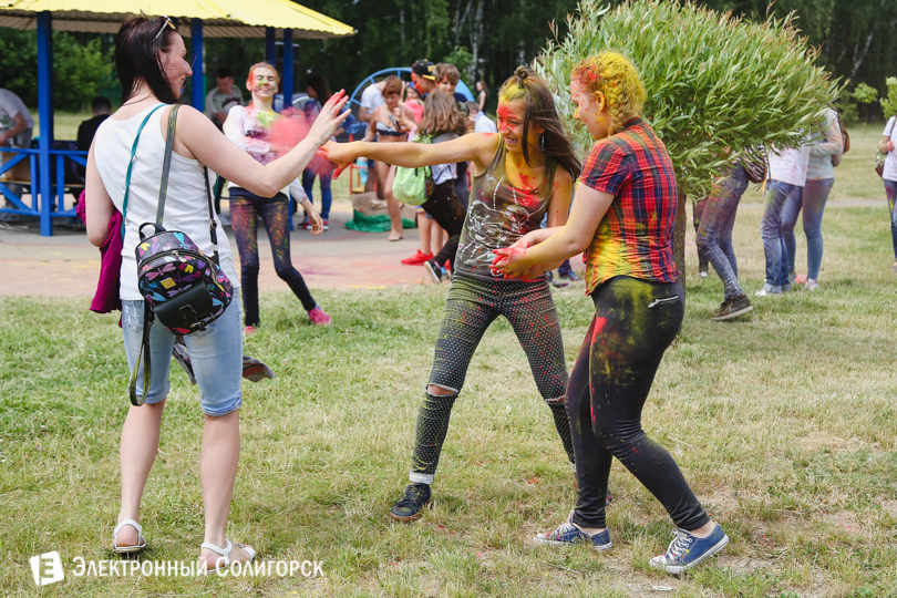 фестиваль красок Солигорск