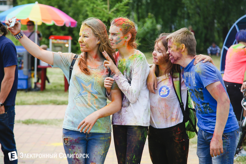фестиваль красок Солигорск
