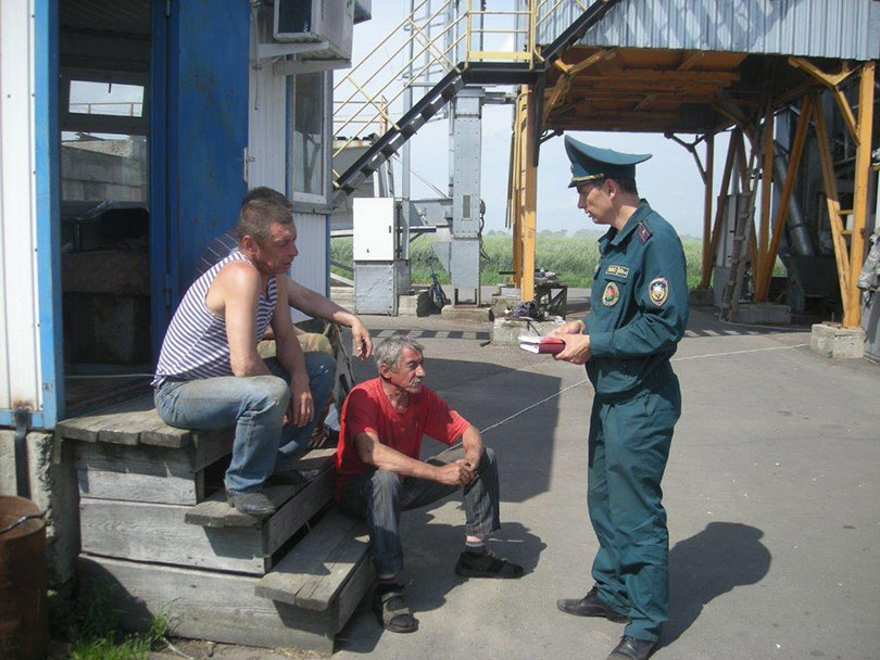 рейд по АПК Солигорск