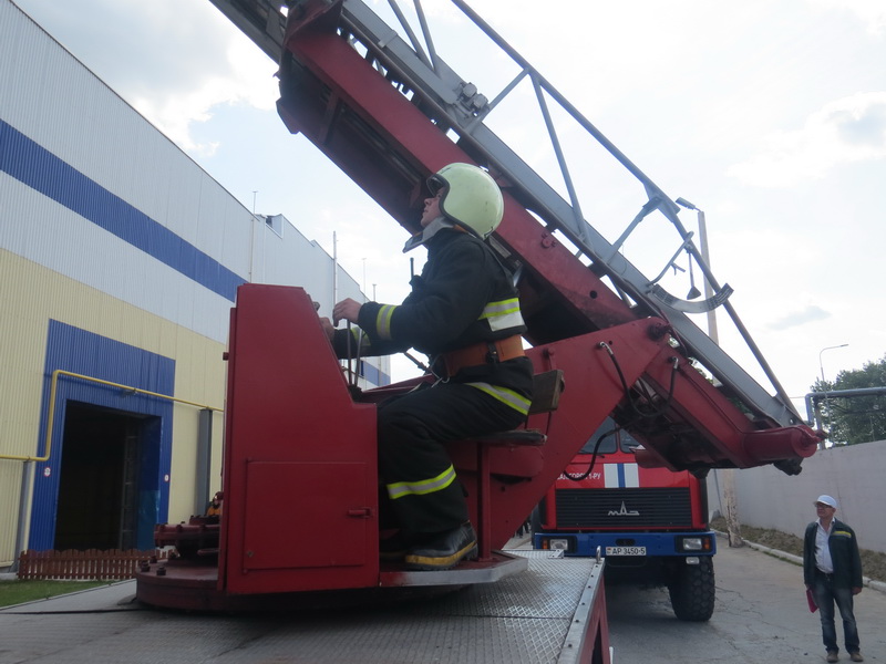 учения ГРОЧС на ДСК Солигорск