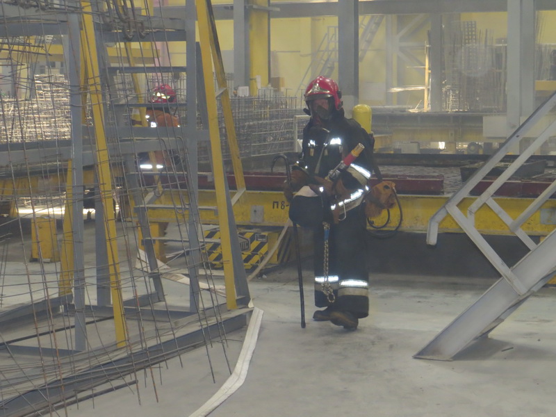 учения ГРОЧС на ДСК Солигорск