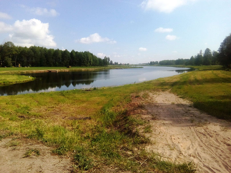 Река Вызенка Красная Слобода