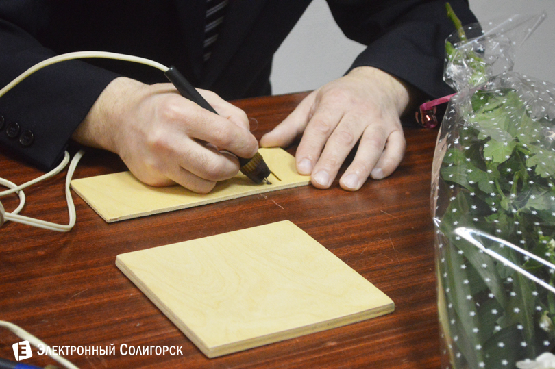 выставка пирографии Солигорск музей