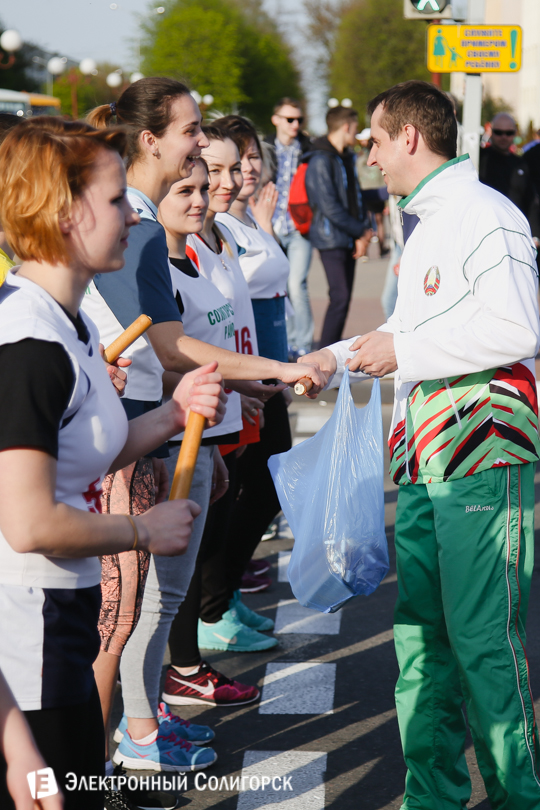 эстафета в солигорске в честь 9 мая