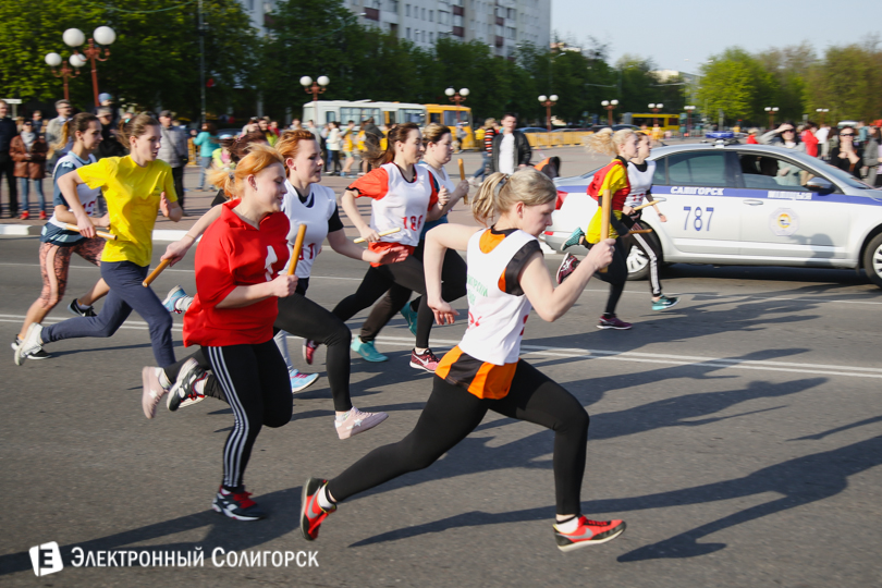 эстафета в солигорске в честь 9 мая