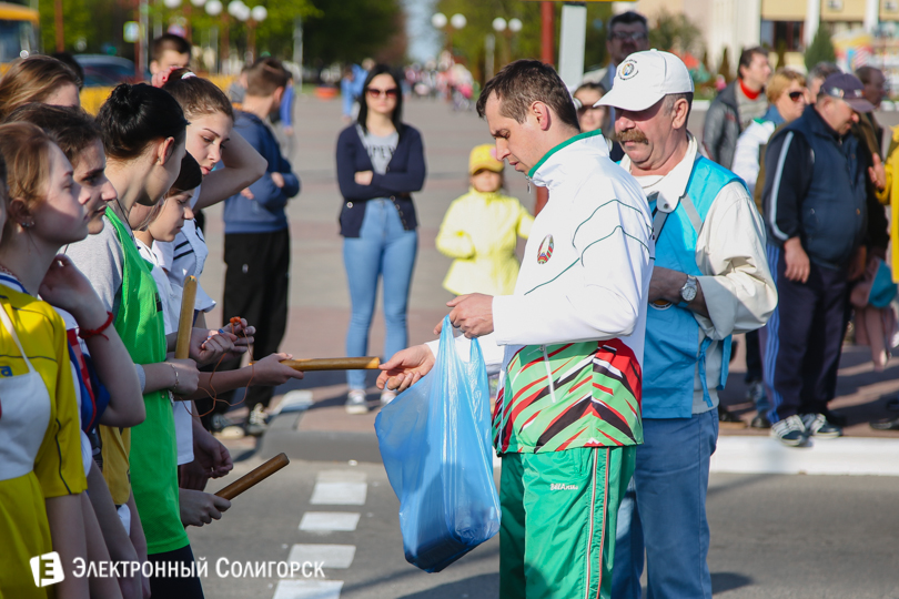 эстафета в солигорске в честь 9 мая