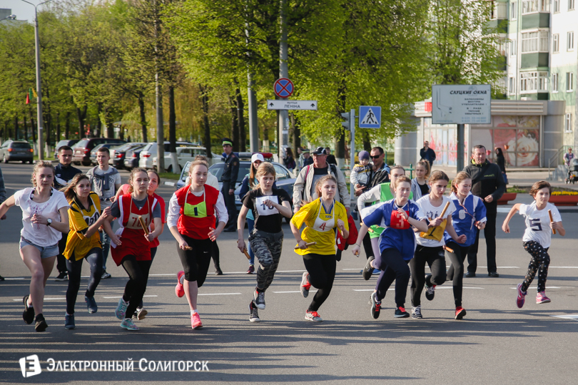 эстафета в солигорске в честь 9 мая