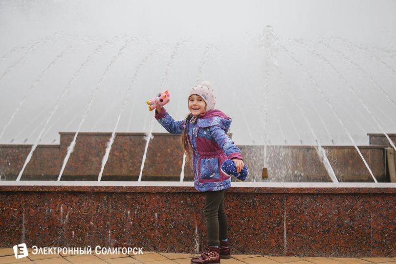 открытие сезона фонтанов Солигорск