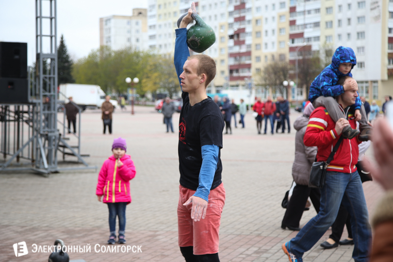 соревнования гиревиков Солигорск