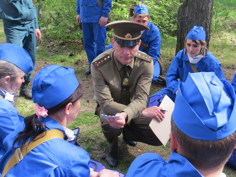 соревнования по санитарным дружинам Солигорск