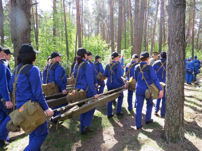 соревнования по санитарным дружинам Солигорск