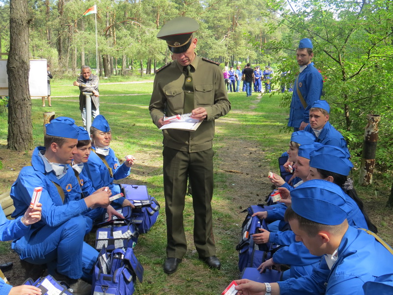 соревнования по санитарным дружинам Солигорск
