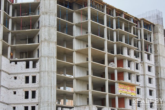 монолитный жилой дом ул.Богомолова Солигорск