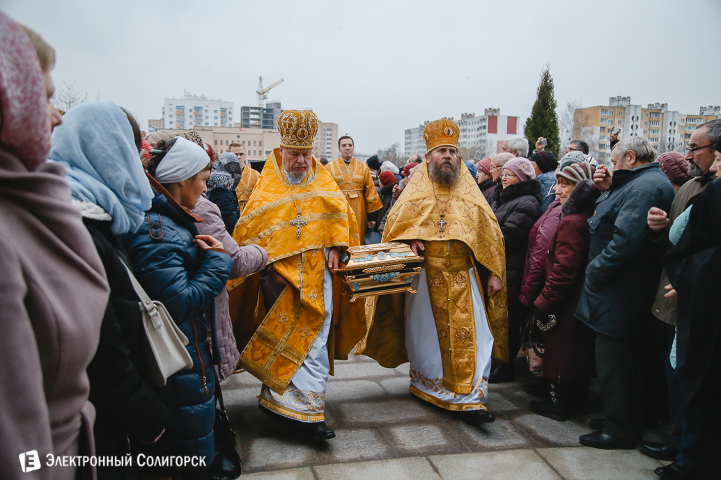 открытие собора Солигорск
