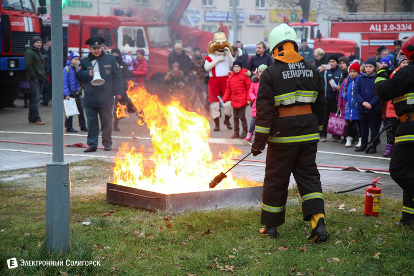 Солигорский ГРОЧС о безопасности для детей