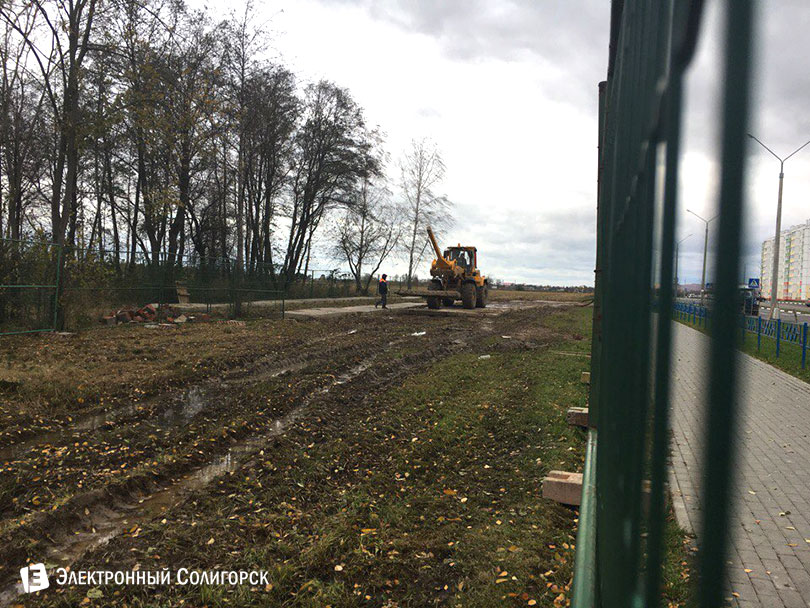 стройплощадка Солигорск