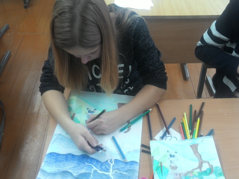 сш№4 Солигорск конкурс рисунков ГРОЧС