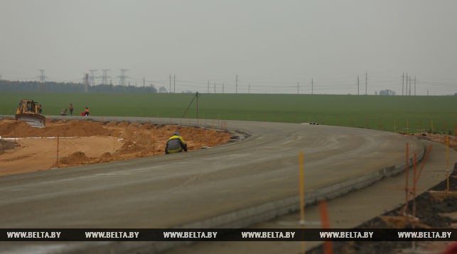 Белорусские дороги, покрытие из тяжелого бетона