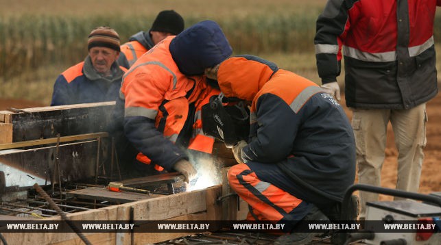 Белорусские дороги, покрытие из тяжелого бетона