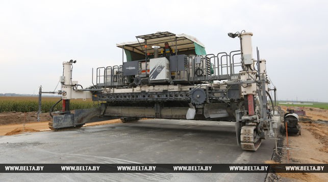 Белорусские дороги, покрытие из тяжелого бетона