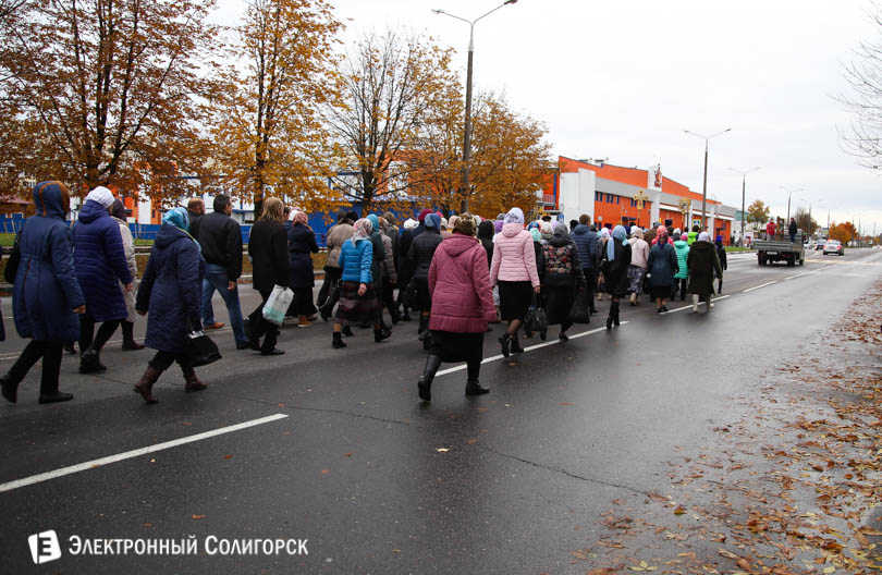 крестный ход Солигорск