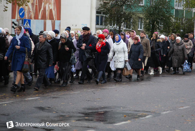 крестный ход Солигорск
