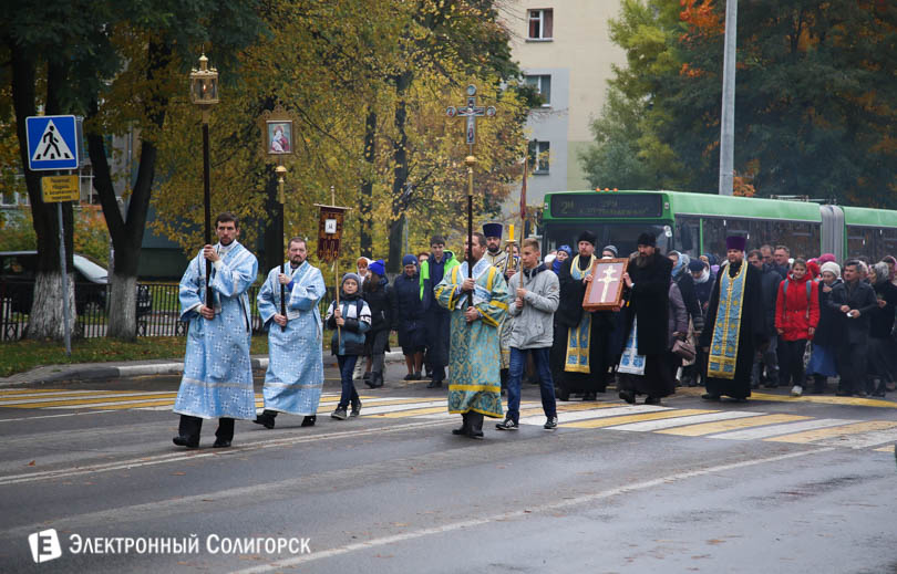 крестный ход Солигорск