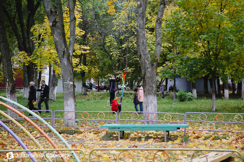 Солигорск субботник сквер