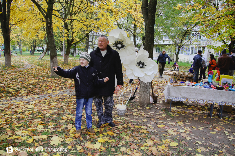 Солигорск субботник сквер