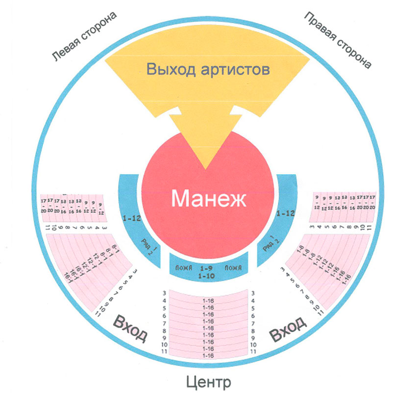 Цирк Антре в Солигорске