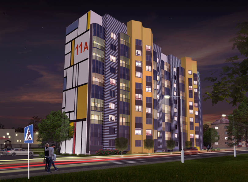 новый дом улица Горького Солигорск