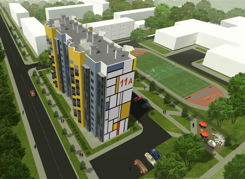 жилой дом Авангард Солигорск