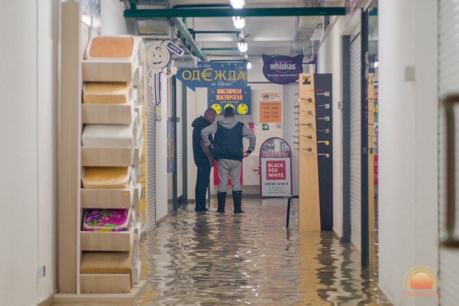 ливень в Светлогорске