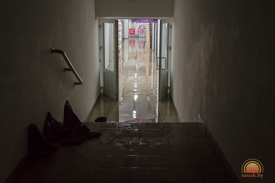 ливень в Светлогорске