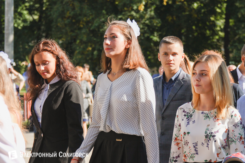 первые звонки в школах Солигорск