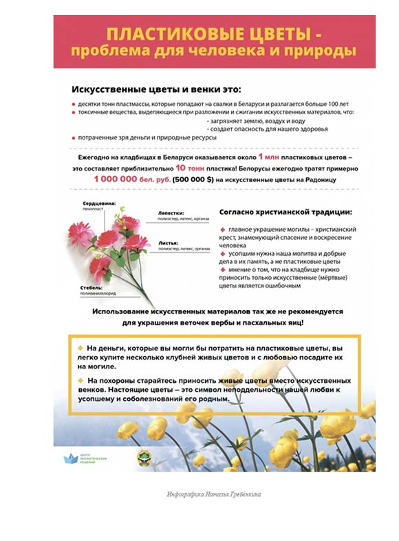 цветы кладбища