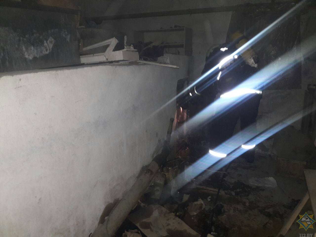 пожар Солигорск