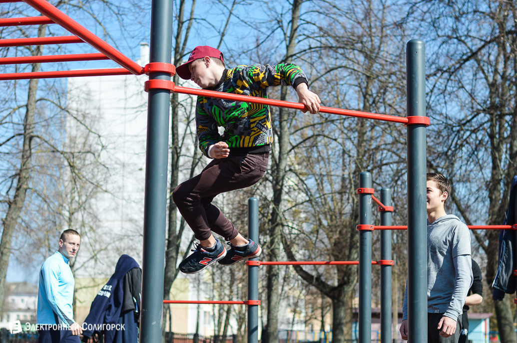 воркаут Солигорк