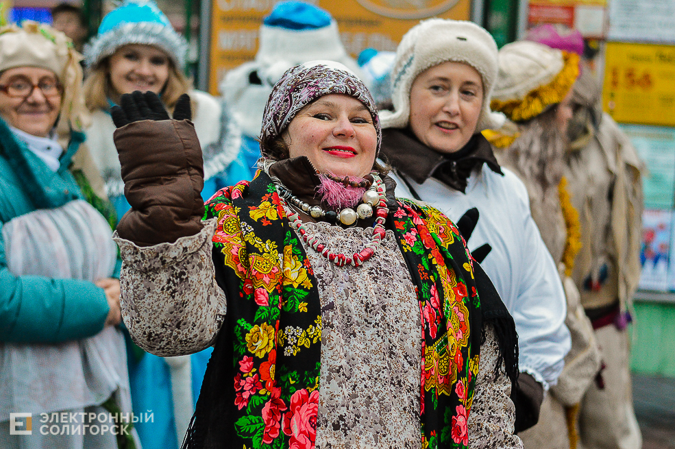 парад дедов морозов солигорск