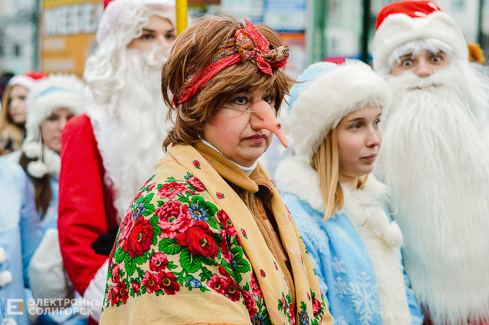 парад дедов морозов солигорск