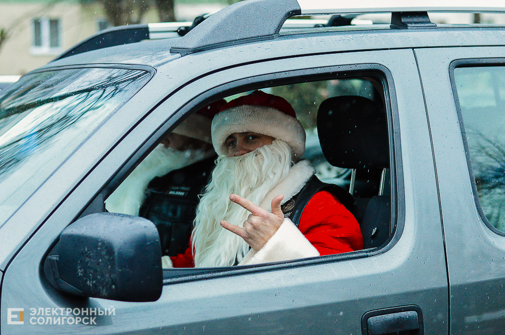 парад дедов морозов солигорск
