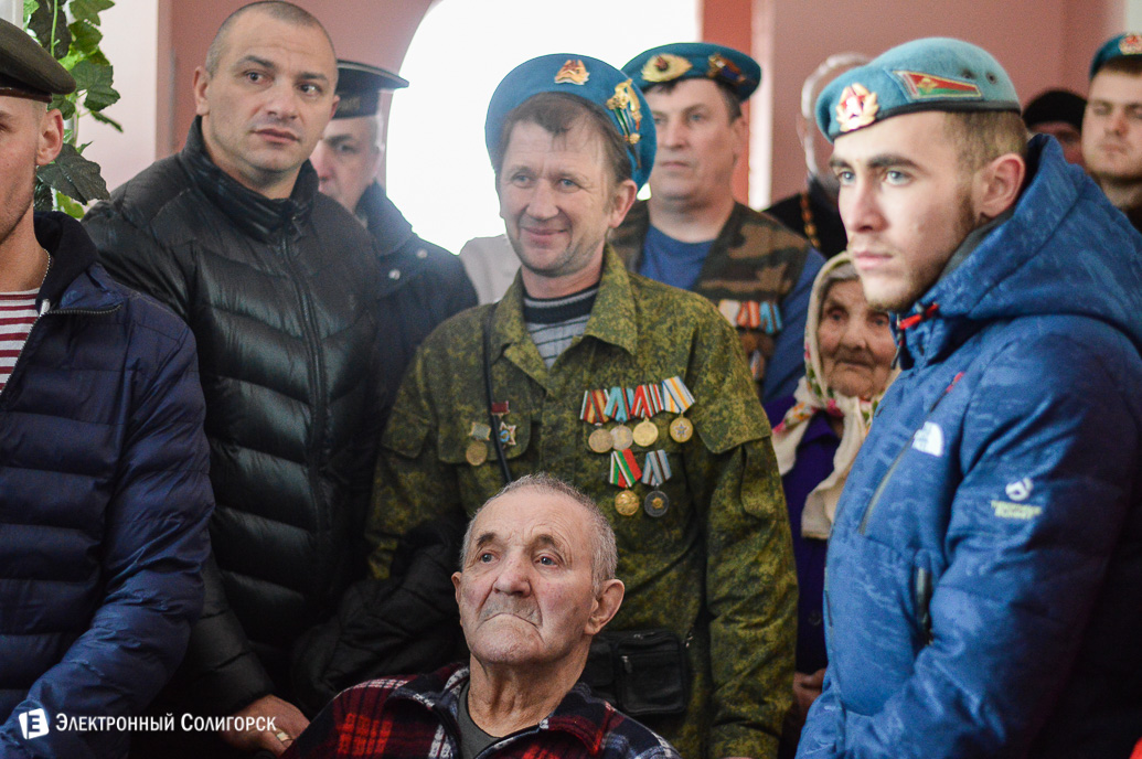 Солигорские военные благотворительность