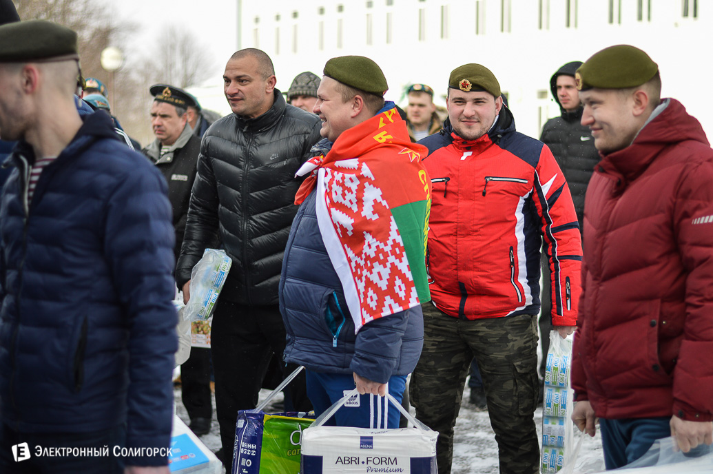Солигорские военные благотворительность
