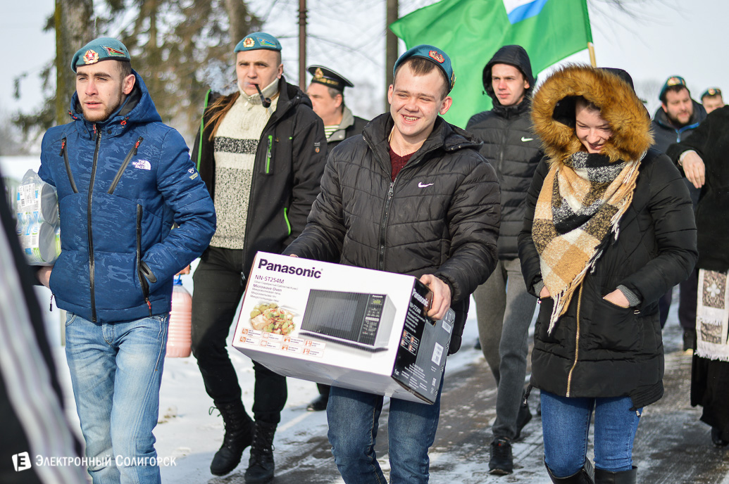 Солигорские военные благотворительность